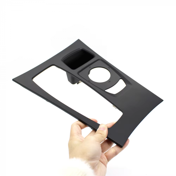 Trim Ornament Consola Centrala Dedicat BMW X5 X6 E70 E71, Negru [2]