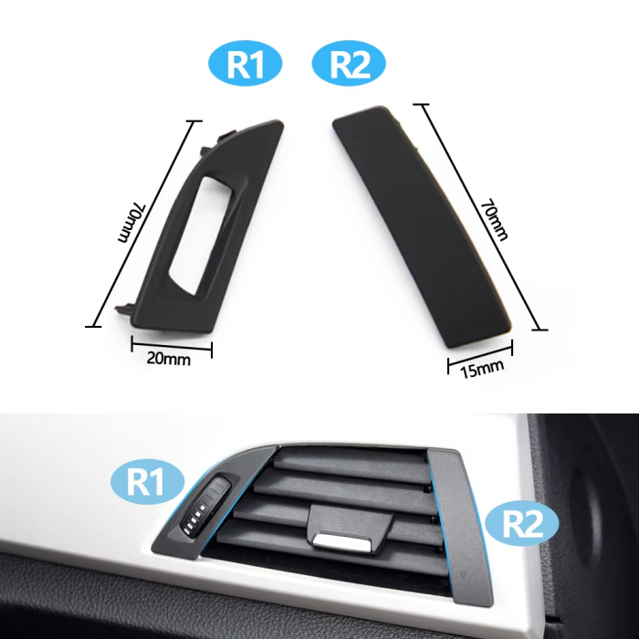 Trim Ornament Grila Ventilatie Aer Dedicat BMW F20 F21 F22 F23, R2 [2]