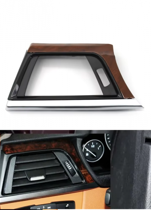 Trim Ornament Grila Ventilatie Aer Dedicat BMW F30 F31 F34 F35 F32 F33 F36 F82 F83, Stanga, Mahon [2]