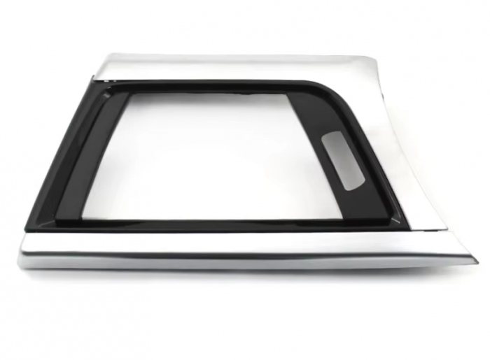 Trim Ornament Grila Ventilatie Aer Dedicat BMW F30 F31 F34 F35 F32 F33 F36 F82 F83, Stanga, Argintiu [1]