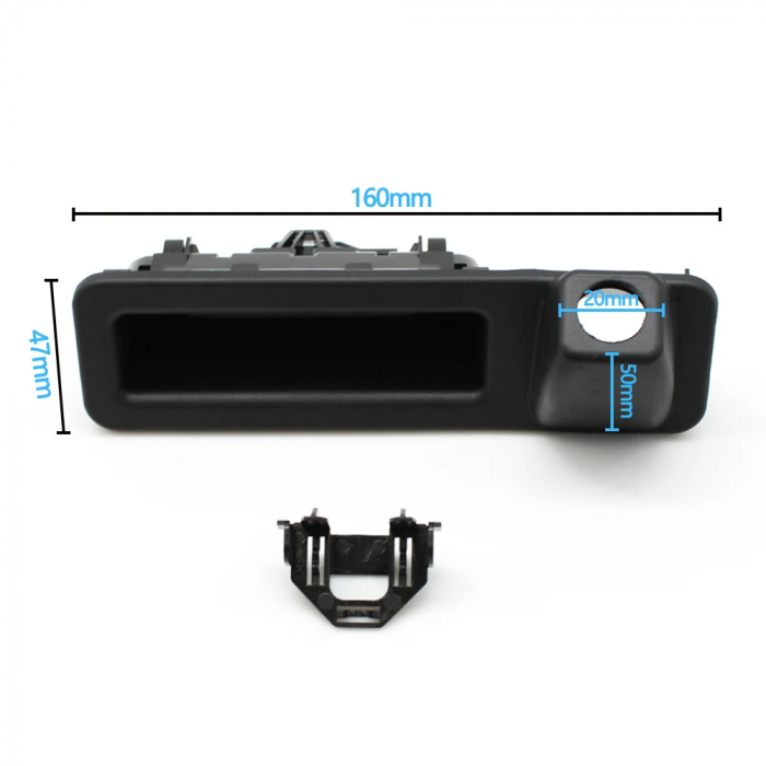Maner Portbagaj Dedicat BMW F40 F95 G05 G18 G30 G31, Negru [4]