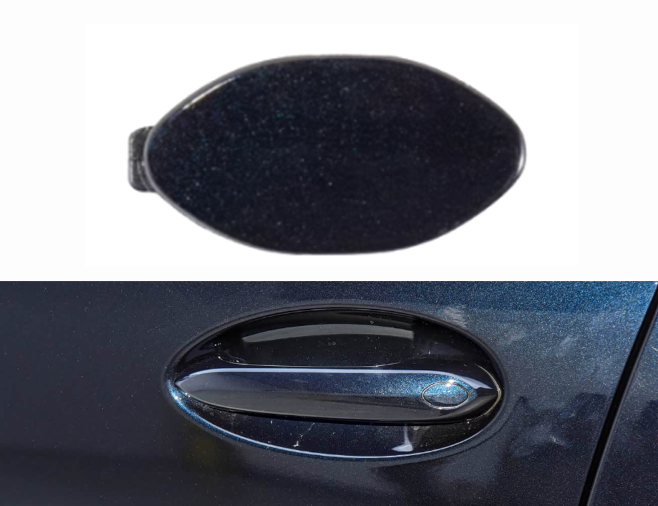 Trim Ornament Maner Usa Dedicat BMW F40 G42 F44 G20 G22 G23 G28 G83 G30 G31, Albastru [2]