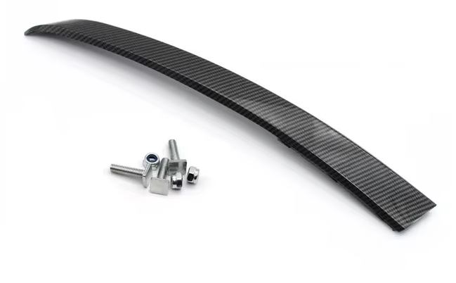 Trim Ornament Maner Usa Dedicat BMW Seria 5 E60 E61, Dreapta Fata, Negru Carbon [1]