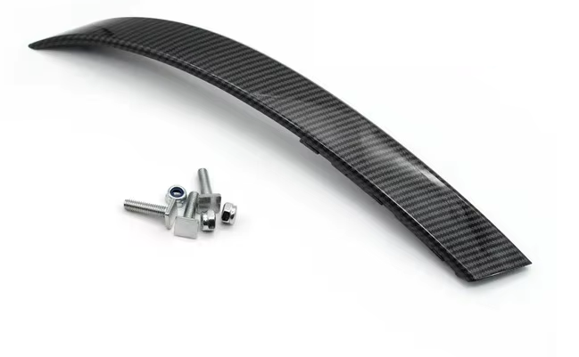 Trim Ornament Maner Usa Dedicat BMW Seria 5 E60 E61, Dreapta Spate, Negru Carbon [1]