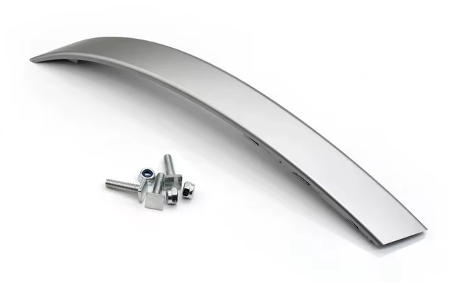 Trim Ornament Maner Usa Dedicat BMW Seria 5 E60 E61, Dreapta Spate, Argintiu [1]