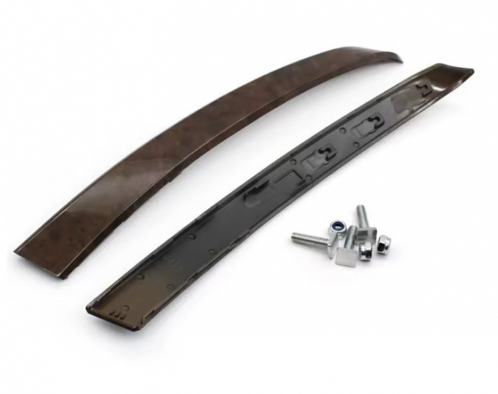 Set 2 Trim Ornament Maner Usa Dedicat BMW Seria 5 E60 E61, Stanga-Dreapta Fata, Mahon [1]