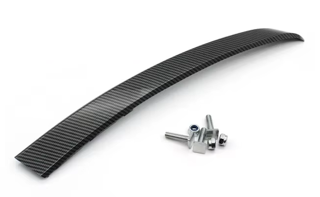 Trim Ornament Maner Usa Dedicat BMW Seria 5 E60 E61, Stanga Fata, Negru Carbon [1]