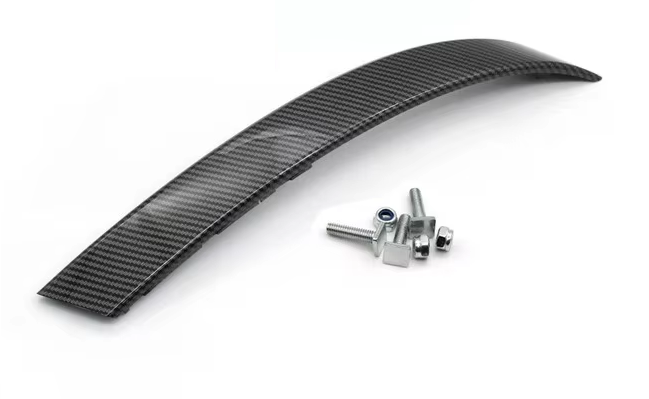 Trim Ornament Maner Usa Dedicat BMW Seria 5 E60 E61, Stanga Spate, Negru Carbon [1]