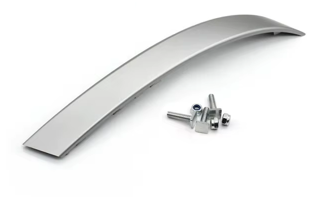 Trim Ornament Maner Usa Dedicat BMW Seria 5 E60 E61, Stanga Spate, Argintiu [1]