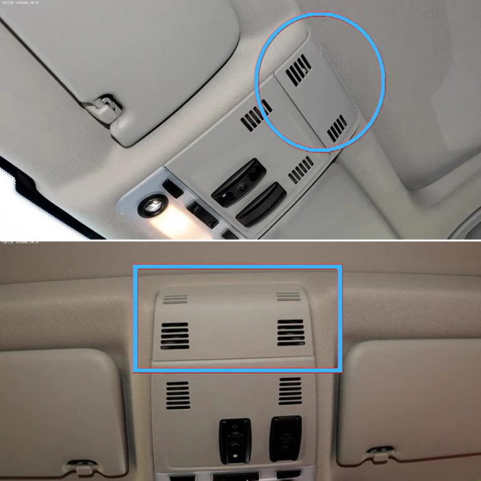 Trim Ornament Masca Lampa Plafoniera Dedicat BMW Seria 3 E91 X1 E84, Bej [2]