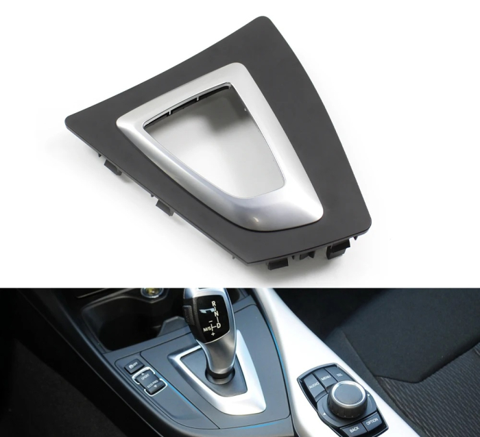 Trim Ornament Masca Schimbator Selector Viteze Dedicat BMW F20 F21 F22 F23 M2 F87, Negru [6]