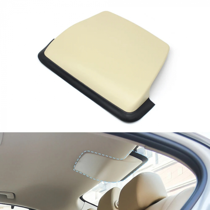 Trim Ornament Plafon Lampa Stop Frana Luneta Dedicat BMW Seria 3 F30 F35 M3 F80, Bej [2]
