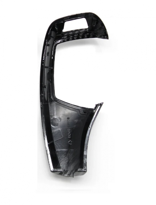 Trim Ornament Selector Schimbator Viteze Dedicat BMW X5 X6 E71 E72, Negru Carbon [2]