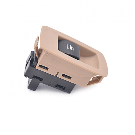 Bloc Buton Geam Usa Portiera Pasager Dedicat BMW E60 E61 X3 E83, Bej [1]