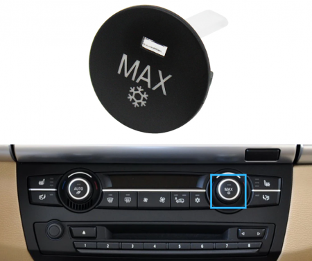 Buton Capac Consola Clima AC Dedicat BMW X5 X6 E70 E71, MAX [1]