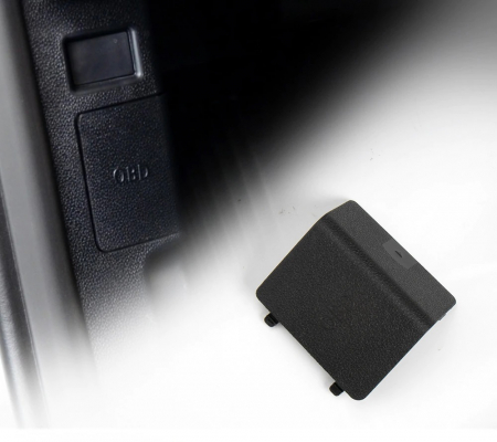 Trim Ornament Capac Masca Mufa OBD Dedicat BMW E81 E82 E84 E87 E88, Negru [0]