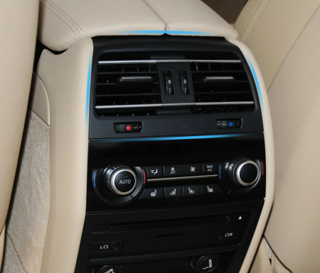 Ansamblu Grila Ventilatie Aer Dedicat BMW F01 F02 F04, Spate, Climatronic [1]