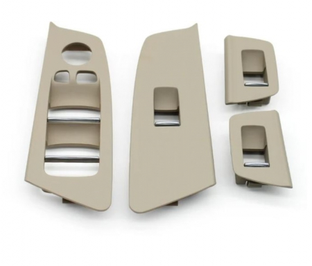 G30 G31 F90 F99 - Trim Masca Rama Butoane Geamuri Oglinzi Usa Portiera Dedicat BMW Seria 5 G30 G31 M5 F90, Oyster