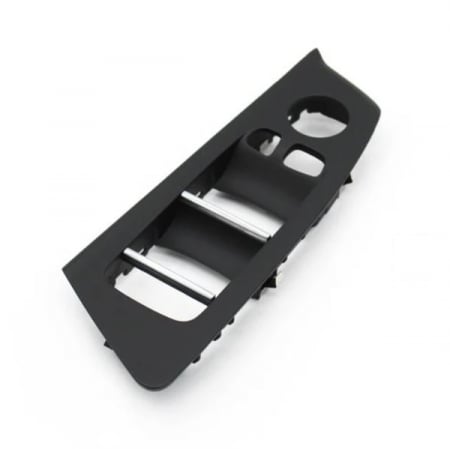 G30 G31 F90 F99 - Trim Masca Rama Butoane Geamuri Oglinzi Usa Portiera Dedicat BMW Seria 5 G30 G31 M5 F90, Stanga Fata, Negru 