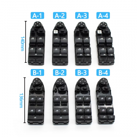 Bloc Butoane Geamuri Oglinzi Usa Portiera Sofer Dedicat BMW E61 E60, A-2 [1]