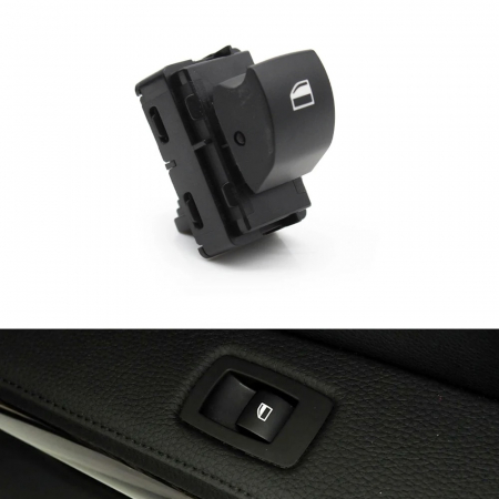 Bloc Buton Geam Usa Pasager Dedicat BMW E70 E71 E84 E90 E87 E92 E93 E89, Negru [1]