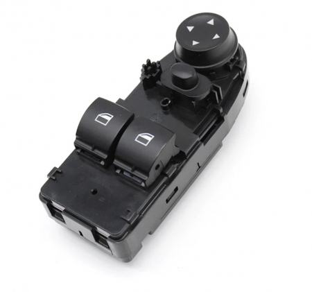 cu BLOC ELECTRIC - Bloc Butoane Geamuri Oglinzi Usa Portiera Sofer Dedicat  BMW E92 E93, fara buton oglinzi, Negru