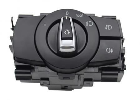 BUTOANE BLOC LUMINI - Bloc Butoane Selectie Lumini Dedicat BMW E81 E82 E84 E87 E88 E90 E91 E92 E93, Standard, Negru