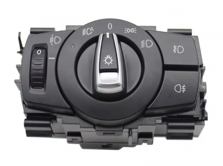 BUTOANE BLOC LUMINI - Bloc Butoane Selectie Lumini Dedicat BMW E81 E82 E84 E87 E88 E90 E91 E92 E93, Full fara auto, Negru