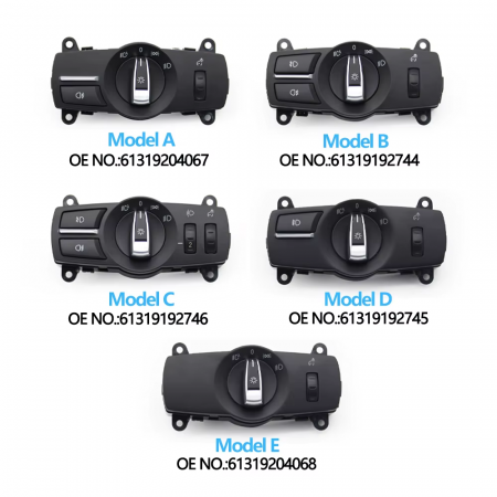 Bloc Butoane Selectie Lumini Dedicat BMW F01 F02 F06 F07 F10 F11 F12 F25 F26 [2]