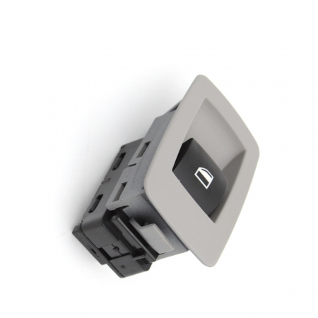 X5 E70 - Bloc Comutator Buton Geam Usa Portiera Pasager Dedicat BMW E90 E91 X5 X6 E70 E71, Gri