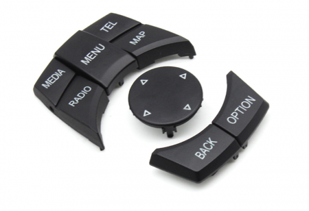 ALTE BUTOANE - Butoane Consola Multimedia iDrive Dedicat BMW F01 F02 F06 F07 F10 F11 F12 F13 F15 F16 F25 F26 F30 F31 F32 F33 F34 F35 F36 F82 F83, cu buton Media