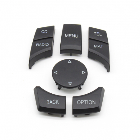 Butoane Consola Multimedia iDrive Dedicat BMW F01 F02 F06 F07 F10 F11 F12 F13 F15 F16 F25 F26 F30 F31 F32 F33 F34 F35 F36 F82 F83, cu buton CD [1]