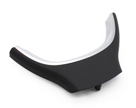 F01 F02 - Trim Ornament Masca Volan Stock Dedicat BMW F01 F02 F10 F11 F12, NonFacelift, Negru