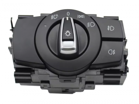 BUTOANE BLOC LUMINI - Bloc Butoane Selectie Lumini Dedicat BMW E81 E82 E84 E87 E88 E90 E91 E92 E93, Standard, Negru