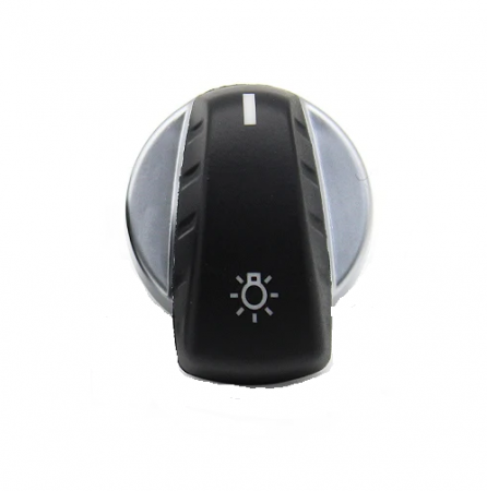 BLOC LUMINI - Buton Capac Selectie Lumini Faruri Dedicat BMW E60 E61 X5 X6 E70 E71 E72, Negru