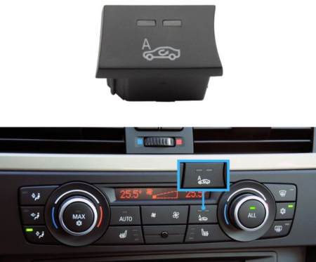 Buton Capac Consola Clima Ventilatie Aer BMW E90 E91 E92 E93 E82 E84 F25, Recirculare [1]