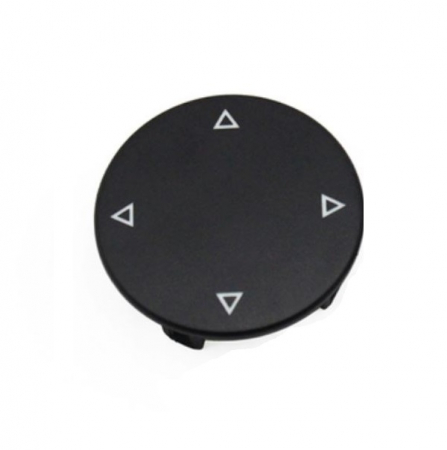 E63 E64 - Buton Capac Consola Multimedia iDrive Dedicat BMW Seria E E81 E82 E87 E88 E90 E91 E92 E60 E61 E63 E84 E89 E70 E71, Negru