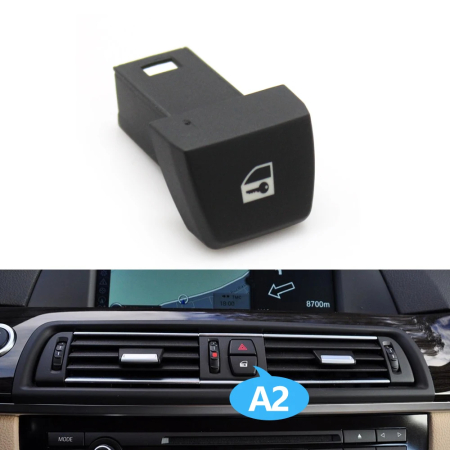 Buton Capac Dedicat BMW F01 F02 F04 F06 F07 F10 F11 F12 F13 F25, Deschidere Inchidere Usi [2]