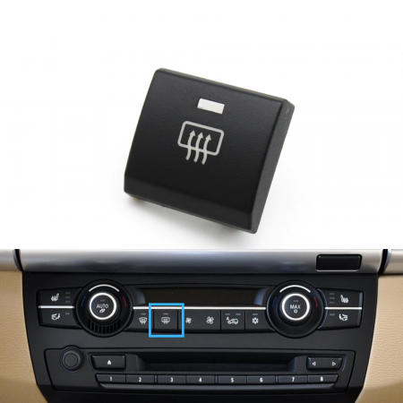 Buton Capac Consola Clima AC Dedicat BMW X5 X6 E70 E71, Dezaburire Luneta [1]