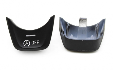 F40 F52 - Buton Capac OFF Start Stop Dedicat BMW F52 G30 G32 G11 G01 G02, Negru Mat