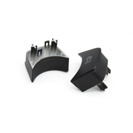 Set 2 Buton Start Stop si OFF Dedicat BMW X1 X2 F48 F89 F39 F45 F46, Negru [2]