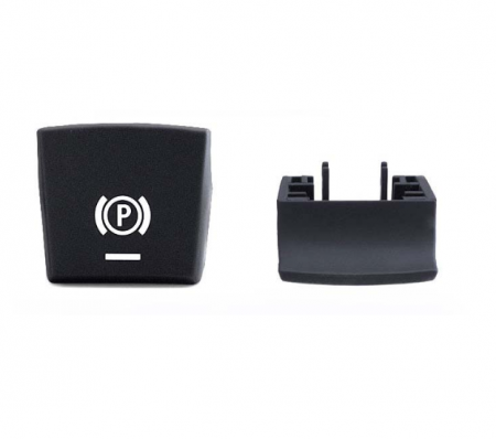 Buton Capac Frana Parcare Parking Dedicat BMW F01 F02 F06 F12 F07 F10 F11 F15 F16 F25 F26, Facelift, Negru [1]