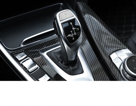 Buton Capac Selector Parcare Parking Dedicat BMW F01 F02 F06 F07 F10 F11 F12 F13 F20 F25 F26 F30 F31 F32 F34 F36, SMG, Crom [4]