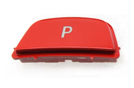 SERIA 4 - Buton Capac Selector Parcare Parking Dedicat BMW F01 F02 F06 F07 F10 F11 F12 F13 F20 F25 F26 F30 F31 F32 F34 F36, SMG, Rosu