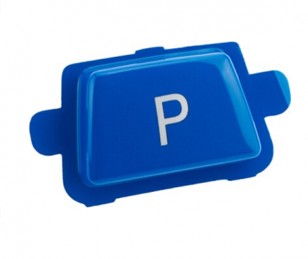 Buton Capac Selector Parcare Parking Dedicat BMW F01 F02 F06 F07 F10 F11 F12 F13 F20 F25 F26 F30 F31 F32 F34 F36, Standard, Albastru [2]