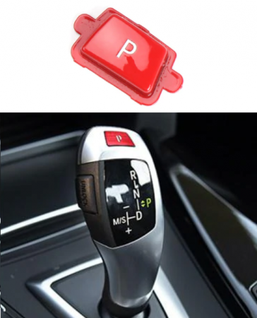 Buton Capac Selector Parcare Parking Dedicat BMW F01 F02 F06 F07 F10 F11 F12 F13 F20 F25 F26 F30 F31 F32 F34 F36, Standard, Rosu [1]