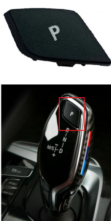 Buton Capac Selector Parcare Parking Dedicat BMW Seria G, Negru [2]