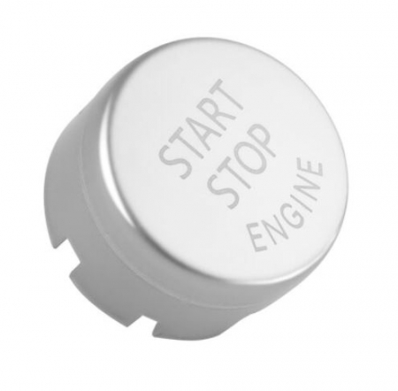 X3 G01 X3M F97 - Buton Capac Start Stop Dedicat BMW F07 F10 F11 F15 F16 F30 F31 F32 F34 F36, Crom