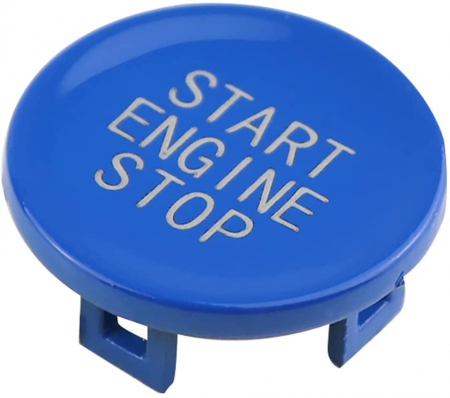 SERIA 8 - Buton Capac Start Stop Dedicat BMW G05 G06 G07 G14 G15 G16 G20 G21 G22 G23 G26, Albastru