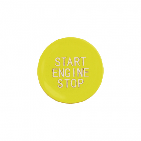 Buton Capac Start Stop Dedicat BMW G05 G06 G07 G14 G15 G16 G20 G21 G22 G23 G26, Galben [1]
